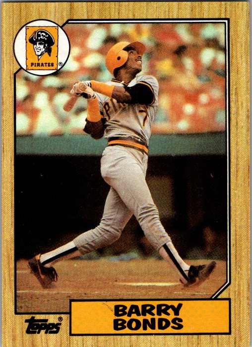 1987 Topps #320 Barry Bonds