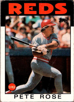 1986 Topps #1 Pete Rose